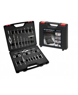 EXACT GMBH Sriegimo rinkinys M3-M12 Starterkit "Metal" 35 vnt., Exact