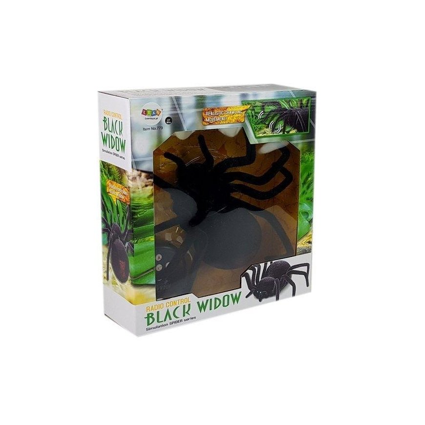 Lean Cars Big Hairy Spider Juodas Widow Remote Controlled – 5