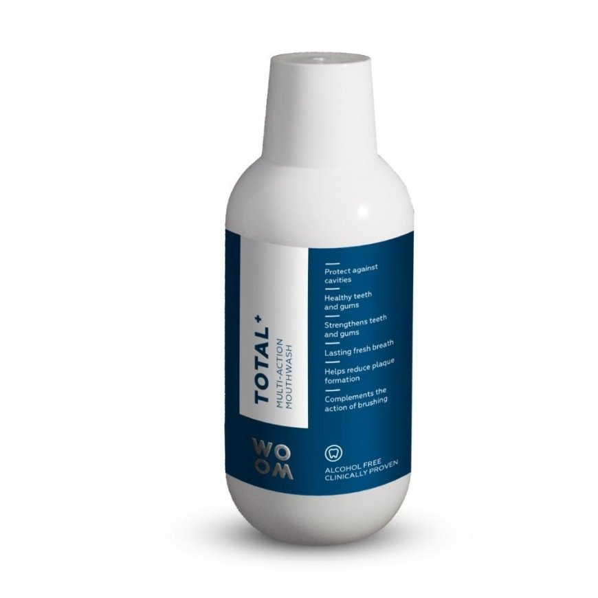 Woom Total+ Multi-Action Mouthwash mouthwash against caries 500ml