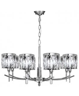 Eurofirany L/KRYSTAL/1/02 75X47-150CM SREB