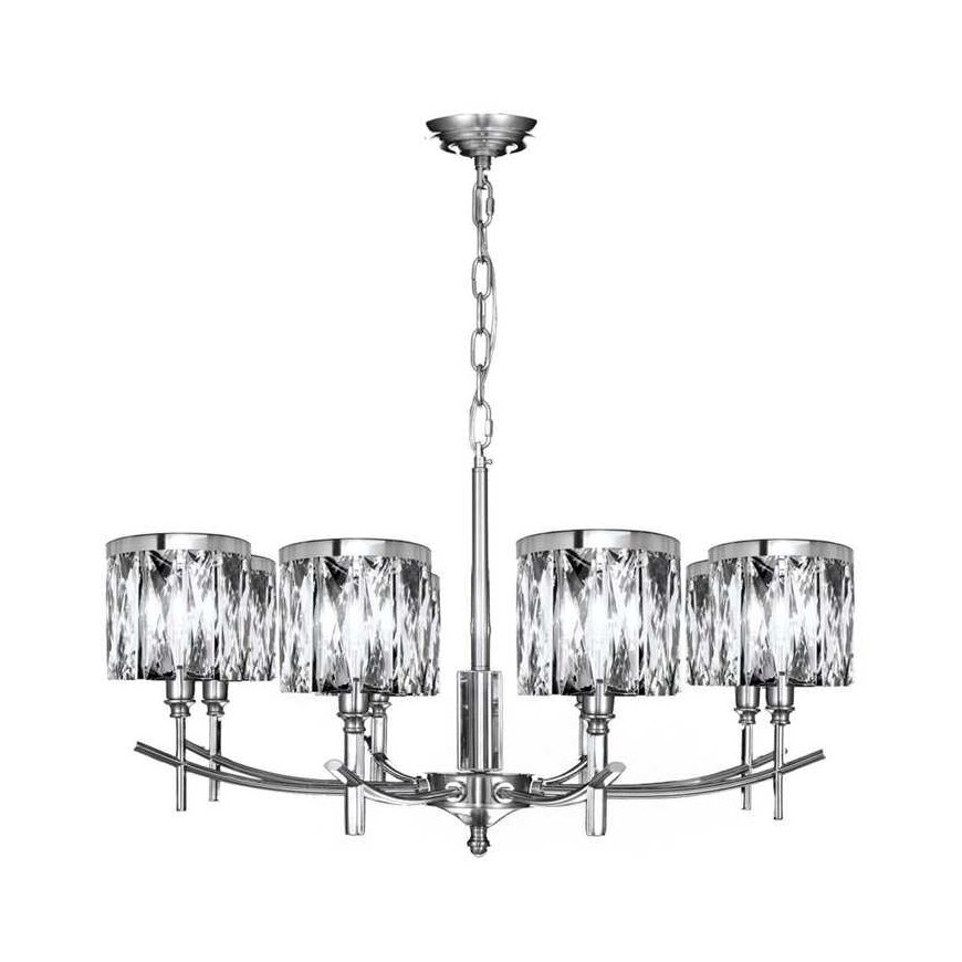 Eurofirany L/KRYSTAL/1/02 75X47-150CM SREB