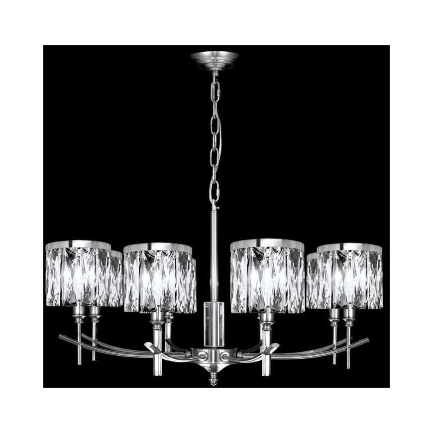 Eurofirany L/KRYSTAL/1/02 75X47-150CM SREB – 2