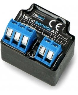 BleBox tempSensorAC - WiFi temperature sensor, 230VAC - up to 4 temperature probes