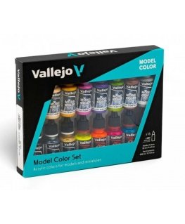 Vallejo - Model Color / 16 colors set - Wargames Basics 18 ml