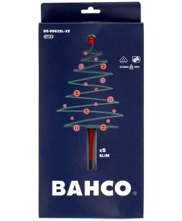 set of 5 pcs. wkrętaków izolowanych su pocienionym grid, ERGO do rusub prostich i Pozidriv, Bahco [BE-9882SL-XE] w światnikym op
