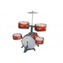 Lean Cars Big Red Drum Set for Kids Lean Cars Big Red Drum Set for Kids