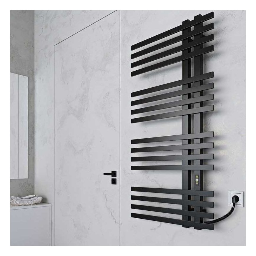 Towel dryer Kosser Brash 1000x600/12 ER timer black – 4
