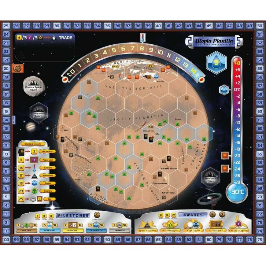 Fryxgames Terraforming Mars: Utopia & Cimmeria – 5