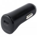 ESSENTIALS Car Charger 20W, 1x USB-C PD 20W, Juodas ESSENTIALS Car Charger 20W, 1x USB-C PD 20W, Juodas