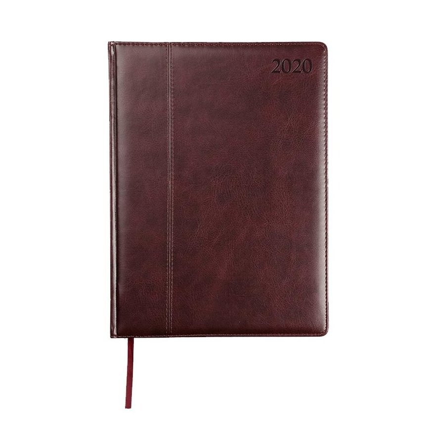 FAT Calendar AMBASSADOR Black EDITION 2024, PU, A4, dark brown