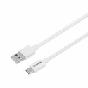 ESSENTIALS USB-A - USB-C Cable, 1m, White ESSENTIALS USB-A - USB-C Cable, 1m, White