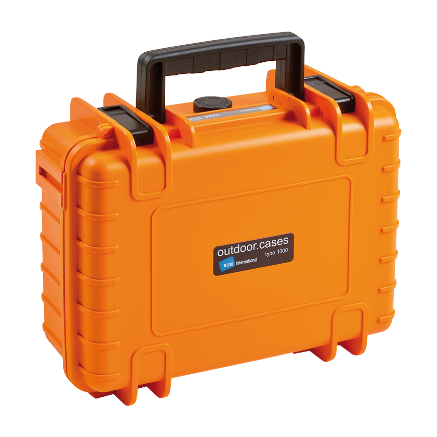 BW Outdoor Cases Type 1000 / Oranžinis (pre-cut foam) – 2