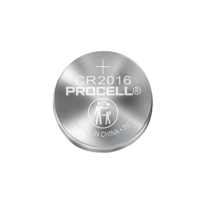 Duracell CR2016 5BL !! PROCELL !! DURACELL 3V