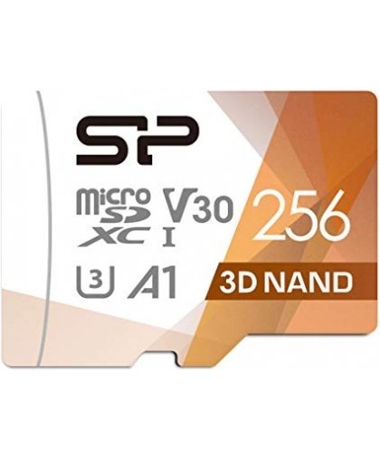 Silicon Power mSDXC Superior Pro V30 256GB UHS-1 + reklāma