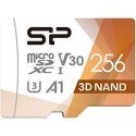 Silicon Power mSDXC Superior Pro V30 256GB UHS-1 + reklāma