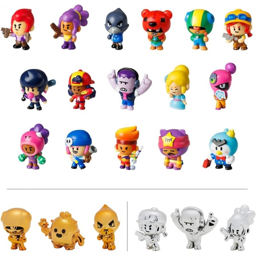 BRAWL STARS S1 FIGURES - 2 PACK VER.A