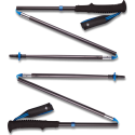 Trekking poles Black Diamond DISTANCE Z POLES PEWTER Trekking poles Black Diamond DISTANCE Z POLES PEWTER