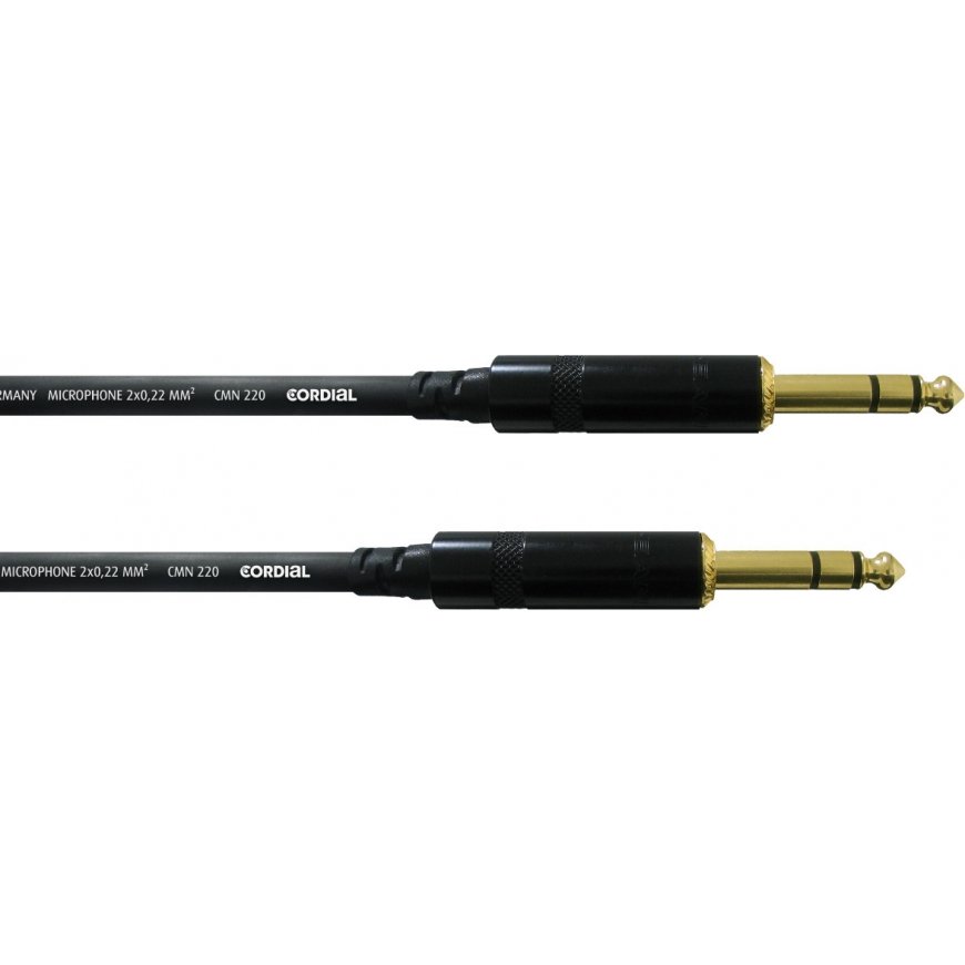 Cordial ESSENTIALS instrument cable, 60 cm