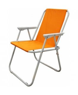 Camping chair 53x44x75cm orange