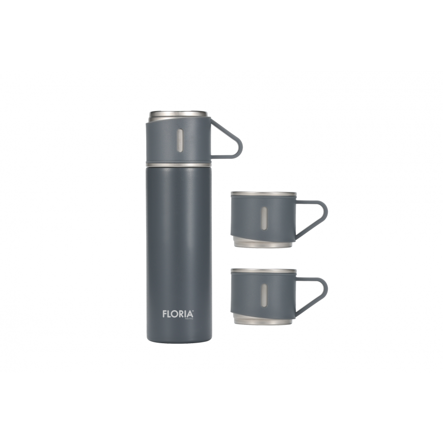 Floria ZLN0745 Thermos bottle with 2 cups 500ml
