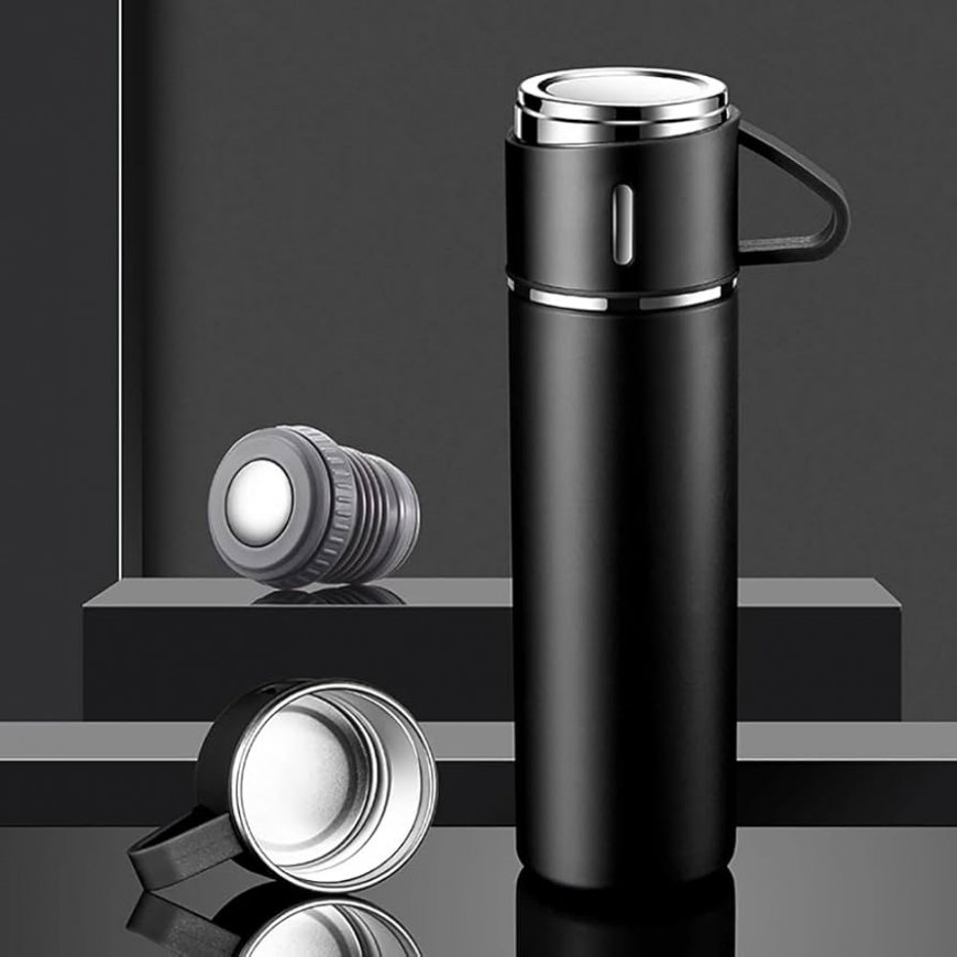 Floria ZLN0745 Thermos bottle with 2 cups 500ml – 2