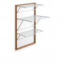 ARREDAMENTI KARIM Seinale paigaldatav kuivatusrest - 63 x 68 cm, valge ARREDAMENTI KARIM Seinale paigaldatav kuivatusrest - 63 x 68 cm, valge