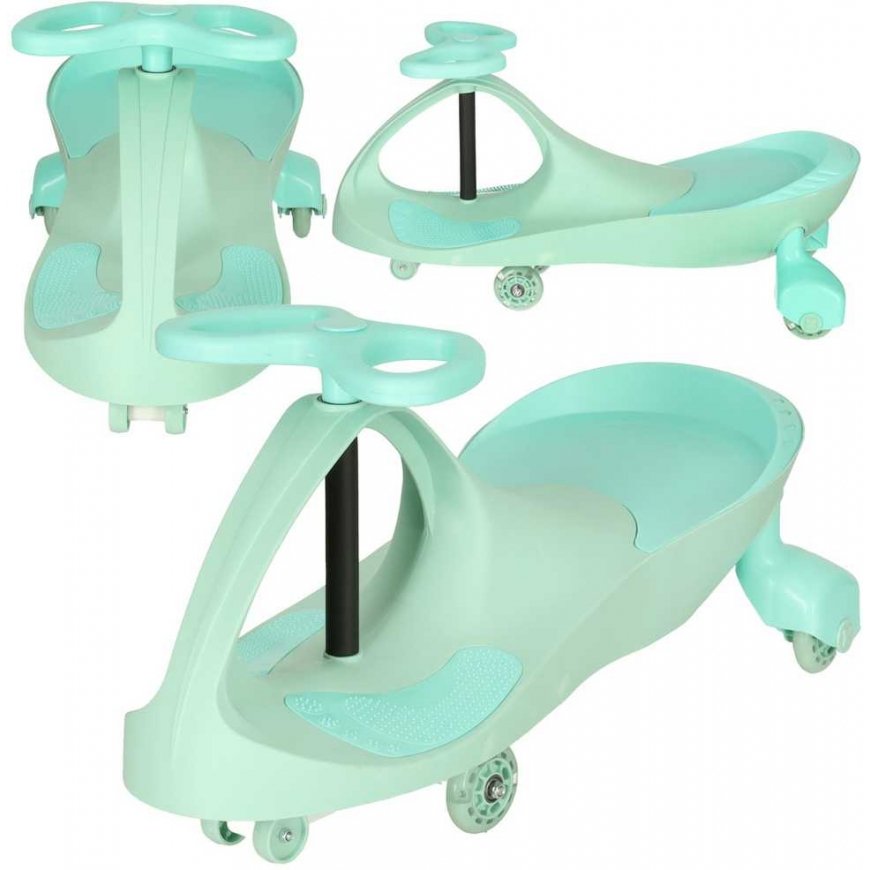N\A Gravity Roller Light Up LED Wheels Mint Mint – 3