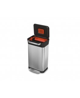 Joseph Joseph 30L titanium trash can