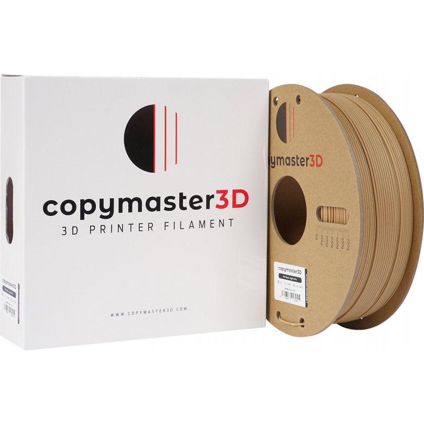 Copymaster3D PLA Wood filament for 3D printer, 1.75 mm, light wood – 5