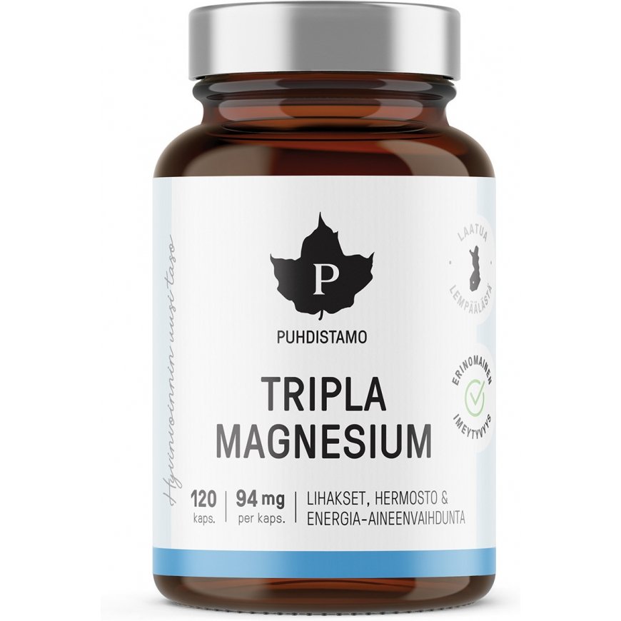 Cleanser Tripla Magnesium, 120caps