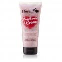 I LOVE_Exfoliating Shower Smoothie peeling do ciała Strawberries & Cream 200ml I LOVE_Exfoliating Shower Smoothie peeling do ciała Strawberries & Cream 200ml