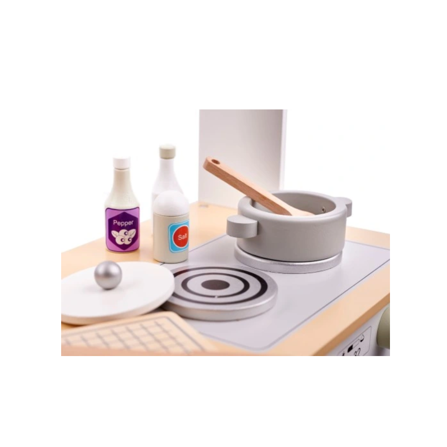 Black & Decker Wooden toy kitchen MDF with accessories – 3