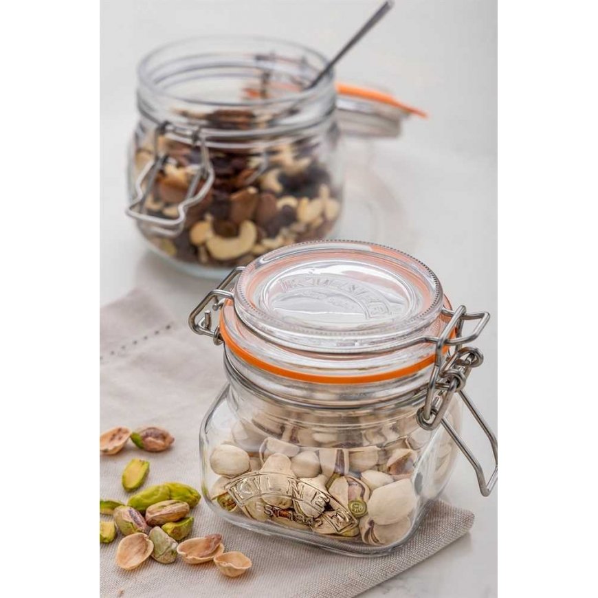 Kilner Rayware Group KIL-Stiklainis 0,25l. Clip Top kvadratas