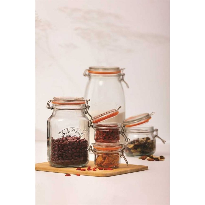 Kilner Rayware Group KIL-Glass 0.25l. Clip Top square – 3