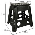 Ikonk Folding step 39 cm black Ikonk Folding step 39 cm black