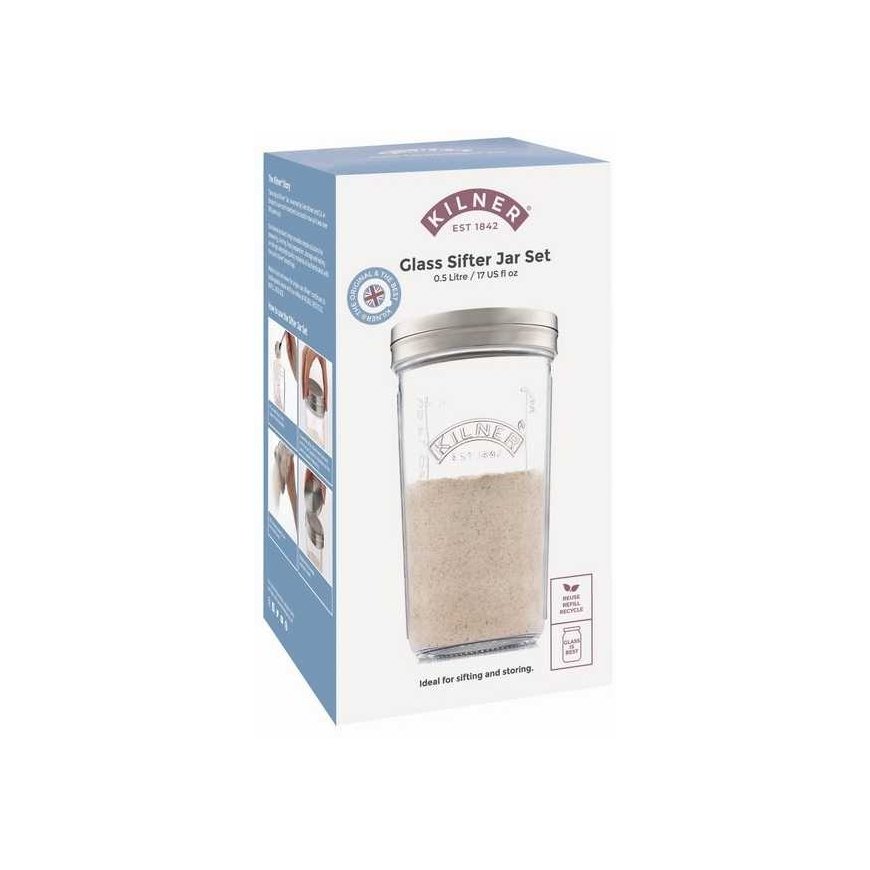 Kilner Rayware Group KIL-Sifter Sifting and Storage Jar – 2