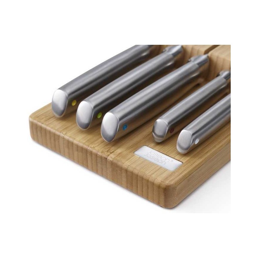 Joseph Joseph JJ-5 Bamboo Knife Set. Organizers of Elevate Steel – 2