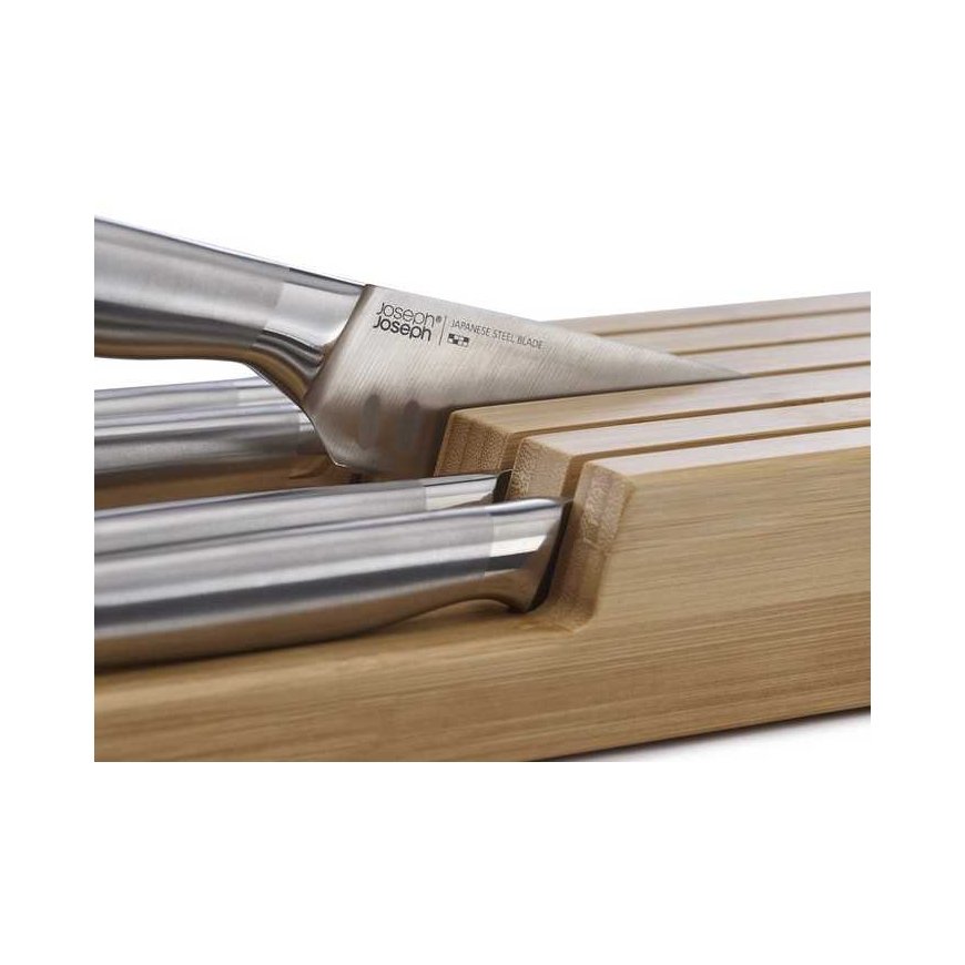 Joseph Joseph JJ-5 Bamboo Knife Set. Organizers of Elevate Steel – 3