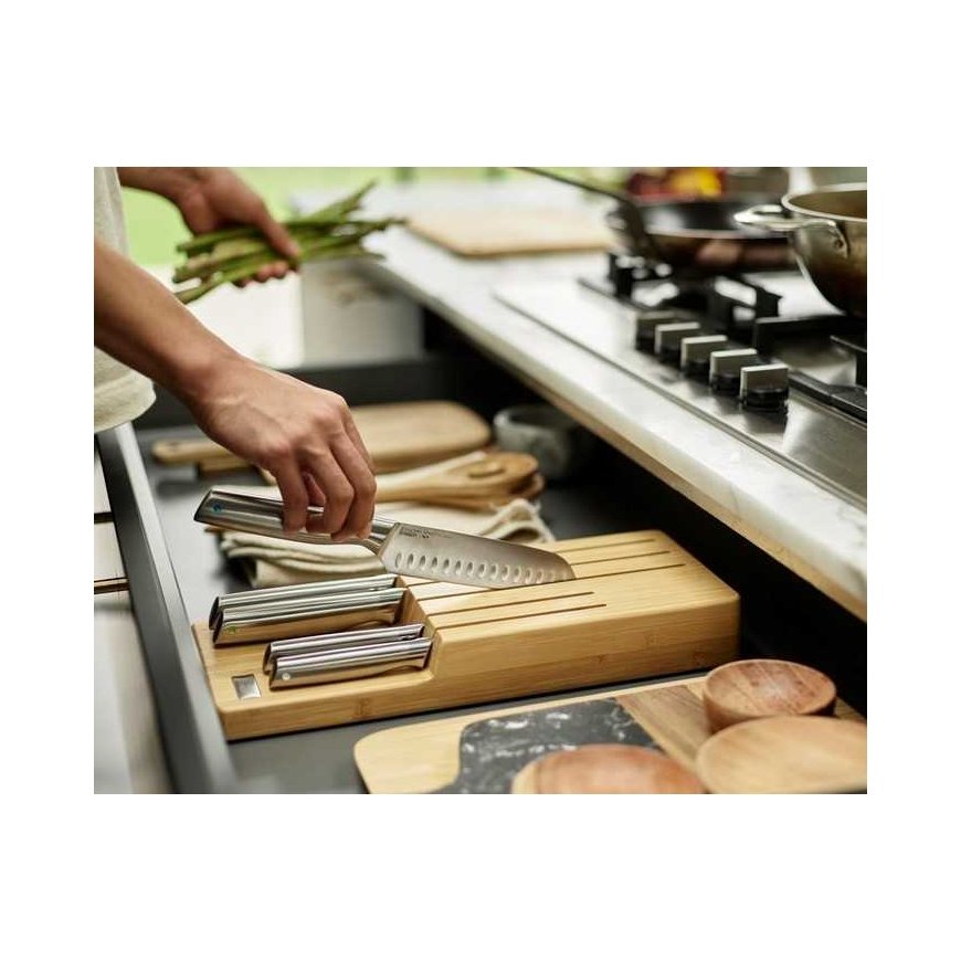 Joseph Joseph JJ-5 Bamboo Knife Set. Organizers of Elevate Steel – 5