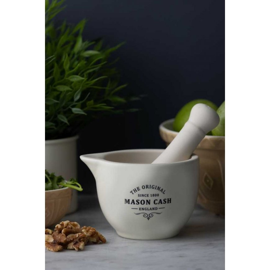 MASON CASH (RAYWARE GROUP) MC-Heritage Ceramic Mortar and Pestle – 2