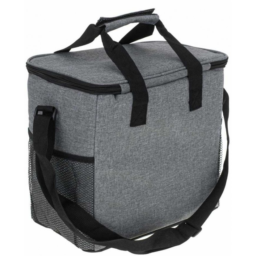 Ikonk Thermal lunch bag for a beach picnic 16L gray color – 3