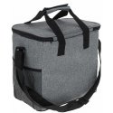 Ikonk Thermal lunch bag for a beach picnic 16L gray color