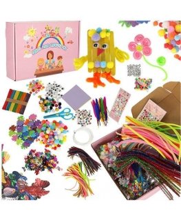 Ikonk Creative art set for children's crafts 1200 el.