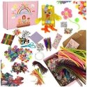 Ikonk Creative art set for children's crafts 1200 el. Ikonk Creative art set for children's crafts 1200 el.