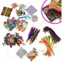 Ikonk Creative art set for children's crafts 1200 el. Ikonk Creative art set for children's crafts 1200 el.