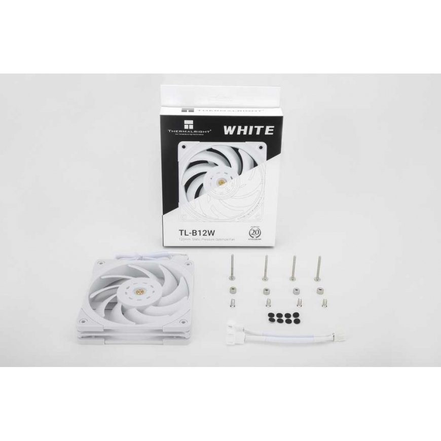 Thermalright TL-B12W PWM White (White) Fan – 3