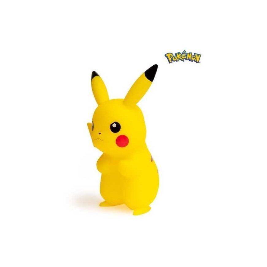 Teknofun PokmonNAME OF TRANSLATORS - PIKACHU LED Unikali, Pikachu 25 cm formos 3D LED lempa - oficialus licencijuotas Pokmon kom – 5