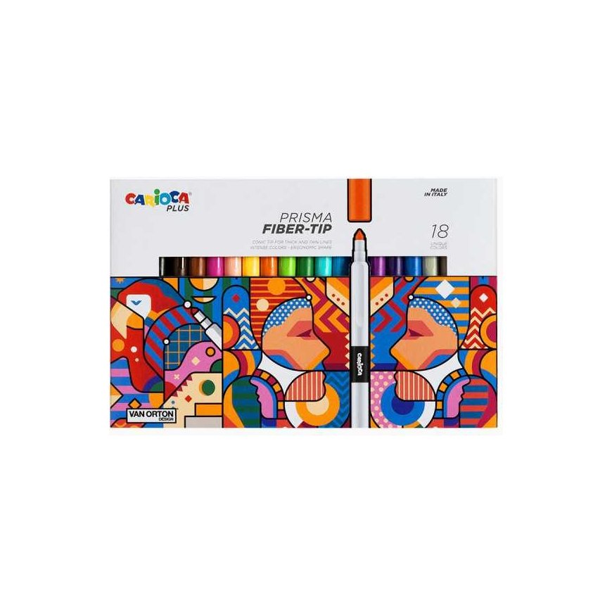Carioca Felt-tip pens CARIOCA Plus Prisma
