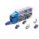 Ikonk TIR truck + metal police cars Ikonk TIR truck + metal police cars