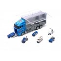 Ikonk TIR truck + metal police cars Ikonk TIR truck + metal police cars